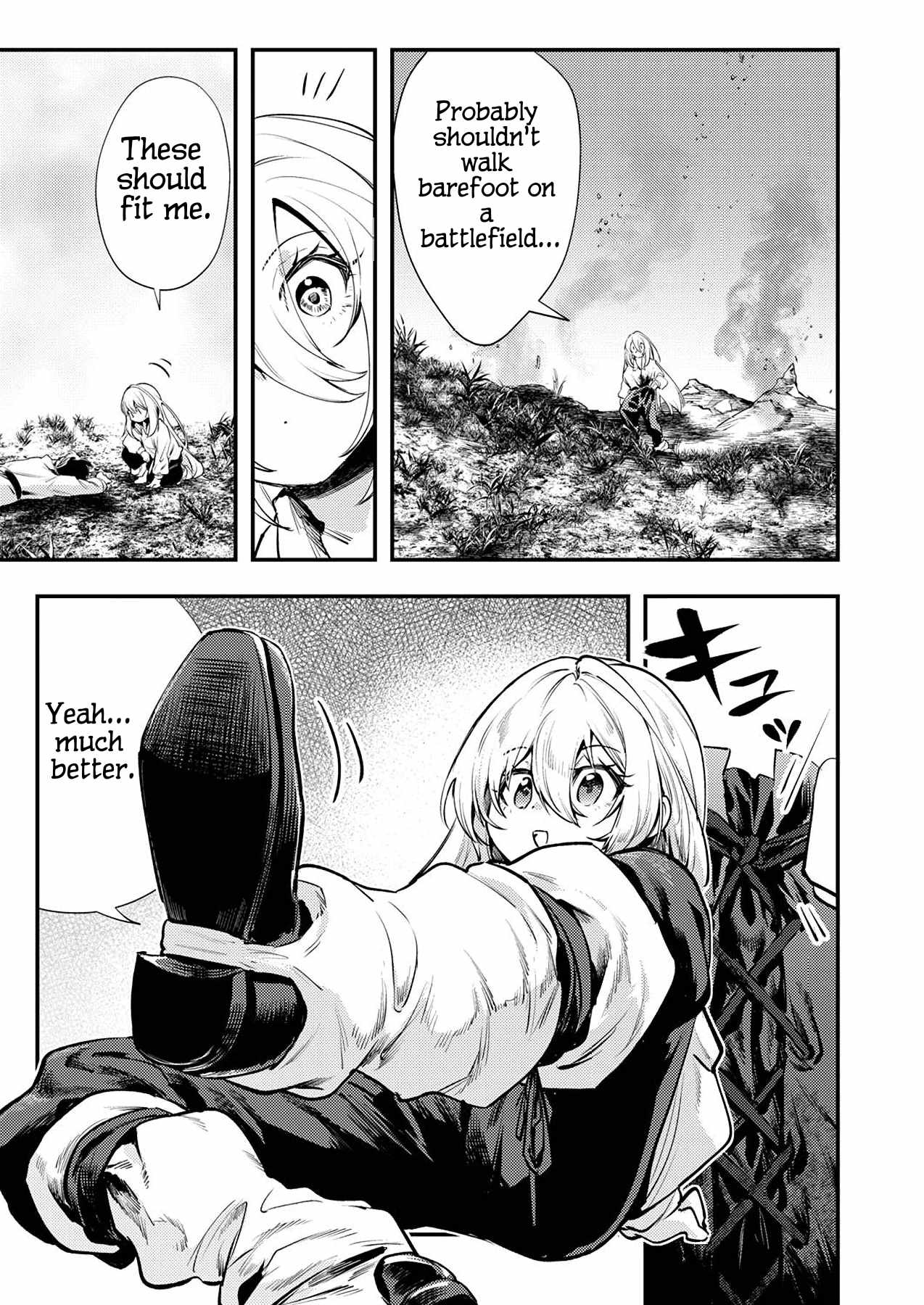 The Heroic Tale of Shura Young Girl: A Mercenary Who was Said to be Half-Baked is Reincarnated as a Young Girl and Rises to Success Chapter 1 35